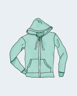 Hoodie with Zipper